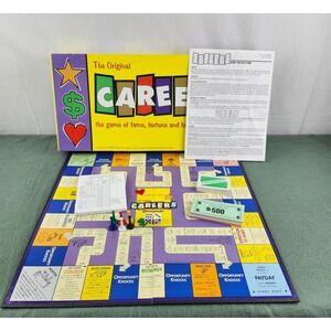 The Original Careers Board Game 1997 Pressman 100% Complete